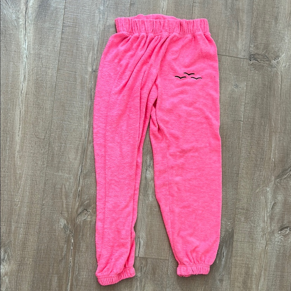 Pink Kids Jogger Pants